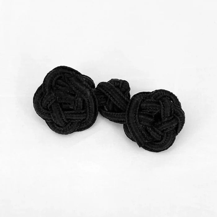 2 Pair | Rose Style Knot Buttons