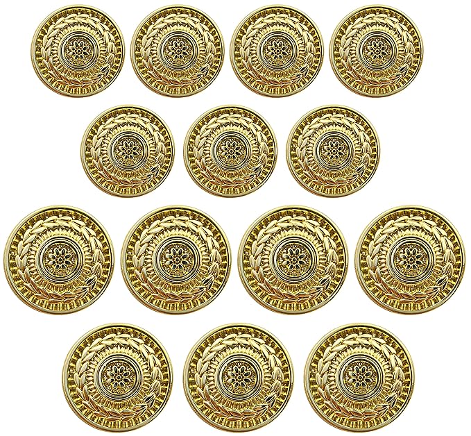 Antique Filigree Swirl Buttons | 19 mm(30L) & 21 mm(34L)