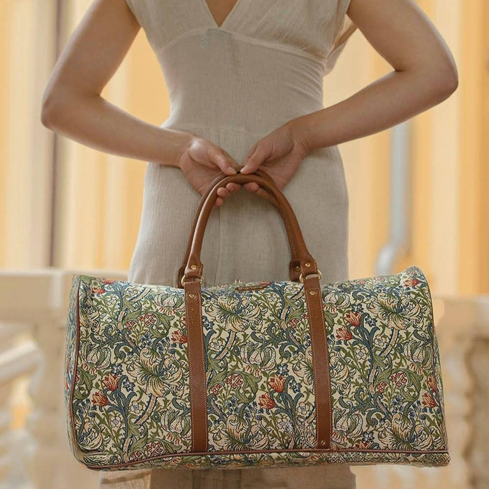 BHOLD-GLILY | William Morris Golden Lily Big Holdall/Duffel Bag