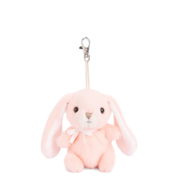 Bukowski Bears - Bouncy Bunny Bag Charm - Peach