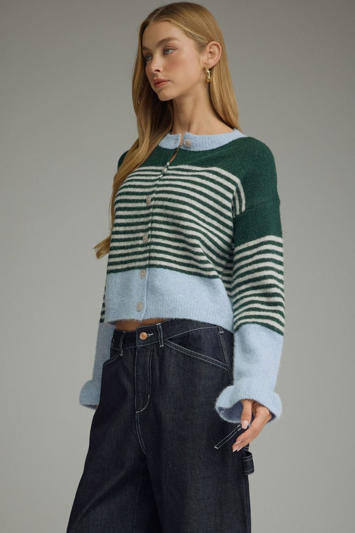 Colorblock Cardi