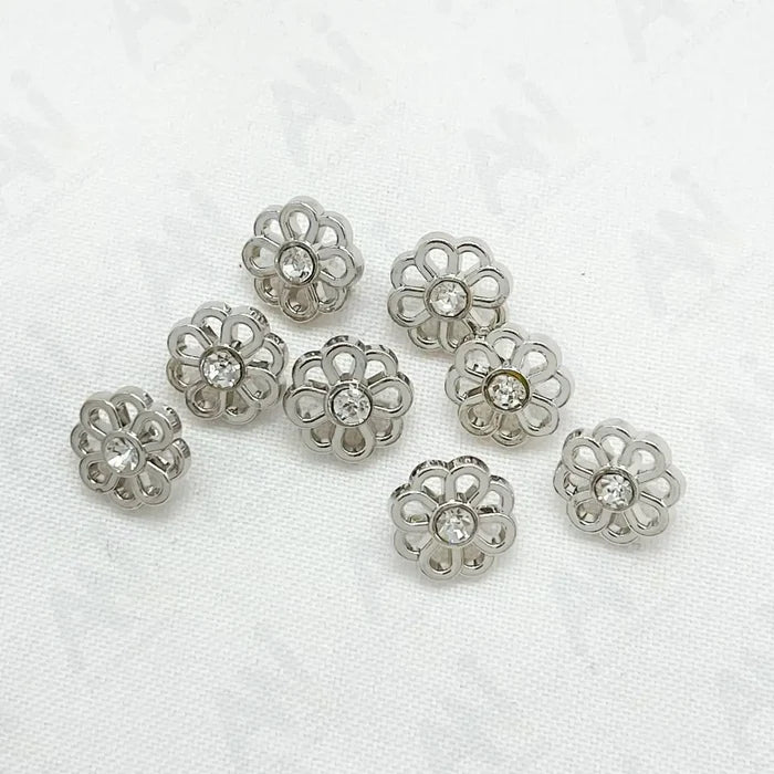 Silver / 12mm(19L) / 50 Buttons