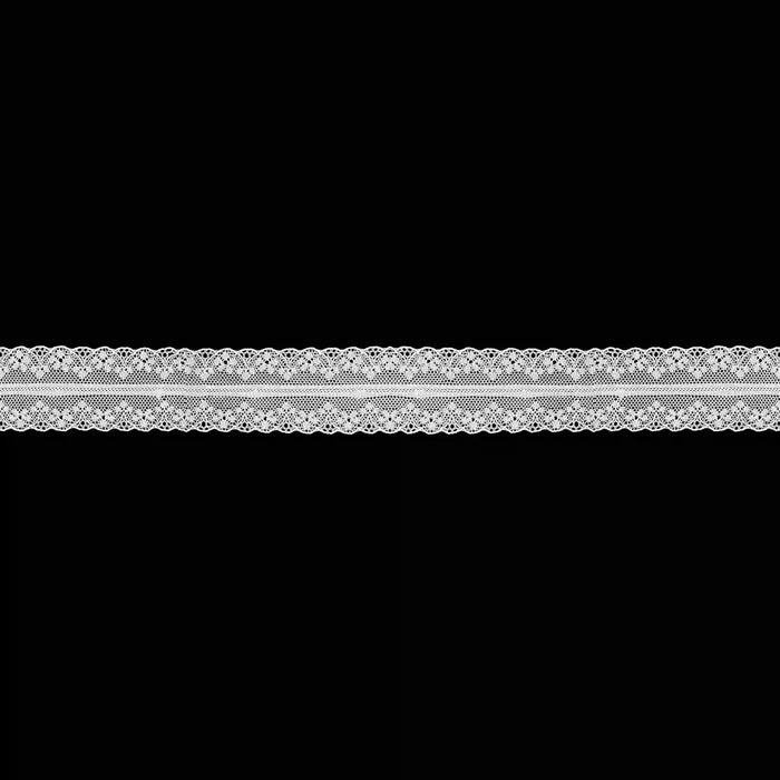 Delicate White Net Trim | SKU-W15