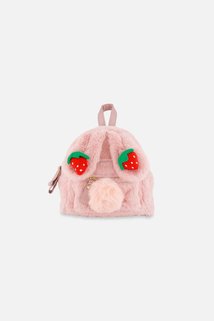Deux Par Deux Bunny Bag - Silver Pink