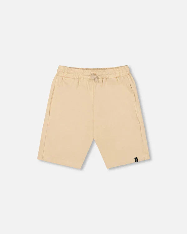 Deux Par Deux Organic Jersey Shorts - Warm Sand