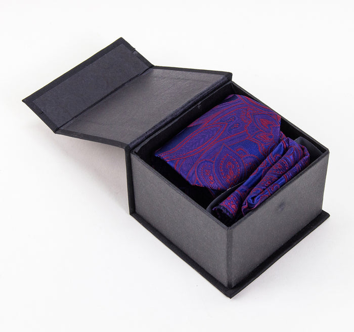 EDGE Two-Piece Tie and Handkerchief Set - EDGE - On The EDGE