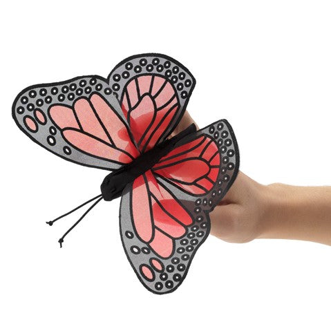 Folkmanis Finger Puppter - Mini Monarch Butterfly