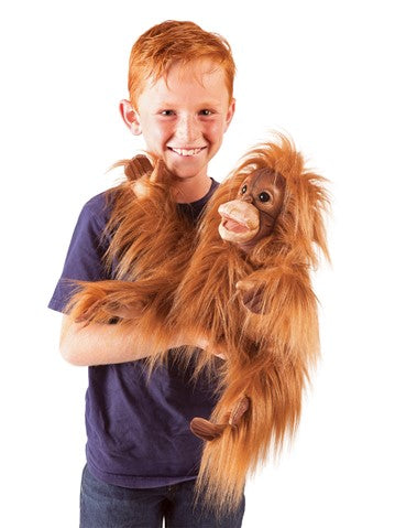 Folkmanis Puppet - Baby Orangutan