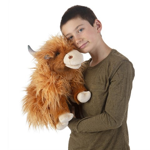 Folkmanis Puppet - Highland Cow