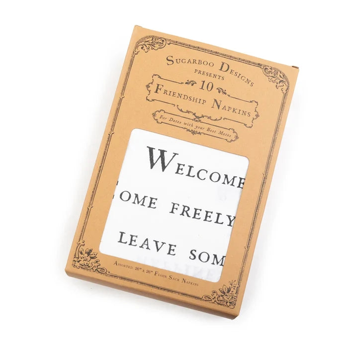 Friendship Cotton Napkins / Dishtowels