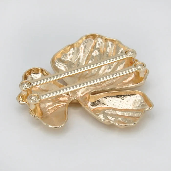 Golden Flower Petal Buckle