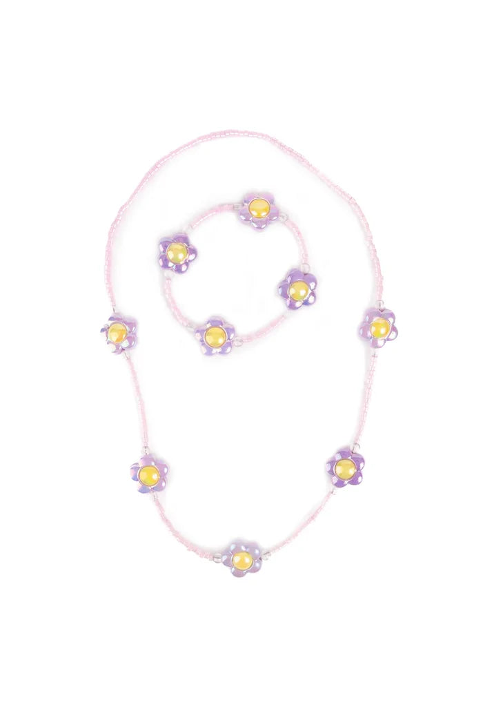 Great Pretenders Crazy for Daisies Necklace & Bracelet Set