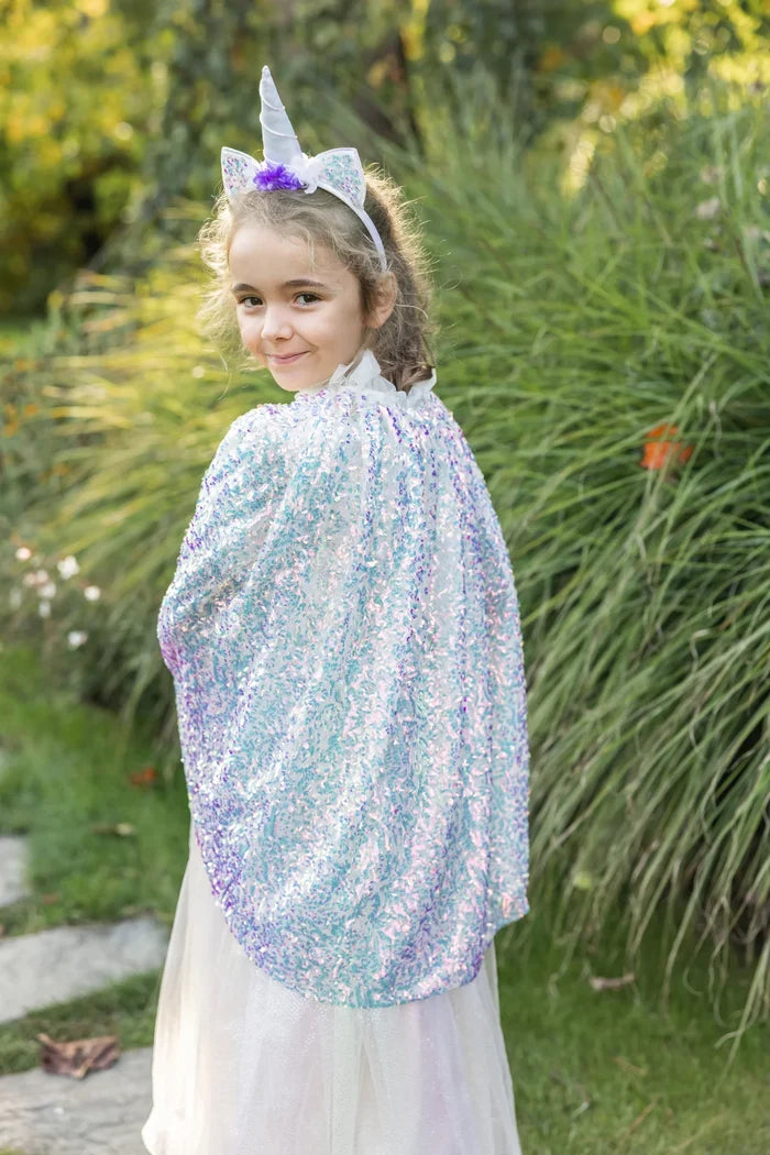 Great Pretenders Sparkle Unicorn Cape and Headband