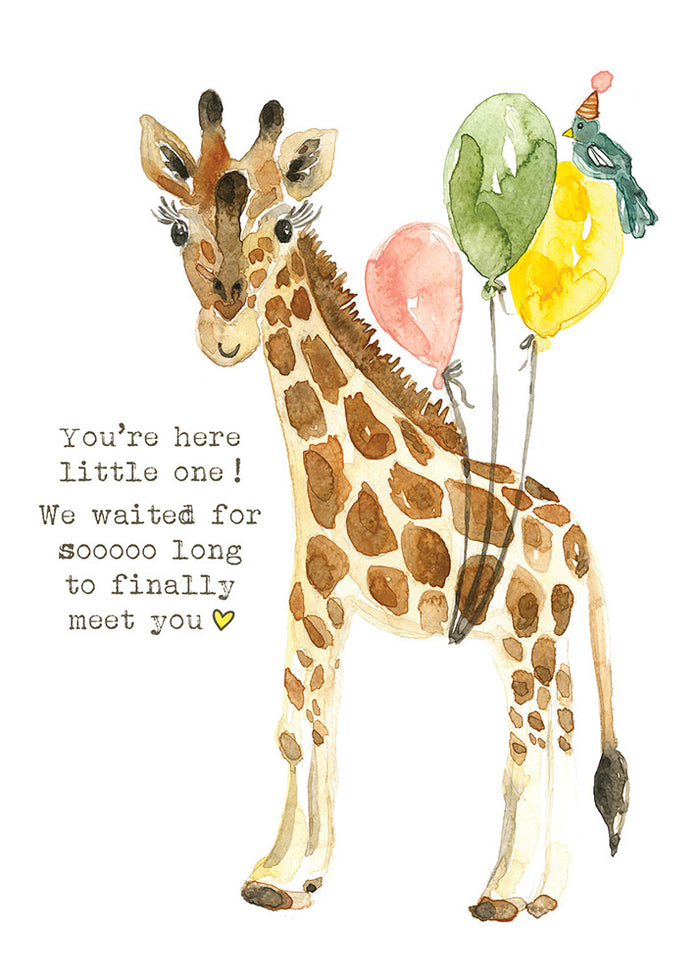 Greeting Cards - Giselle/ You're Here Little One!