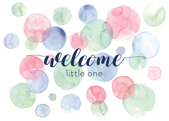 Greeting Cards - Polka/ Welcome Little One