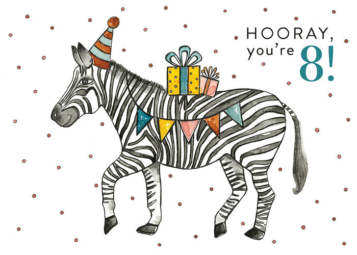 Greeting Cards - Zack/Hooray! You're 8