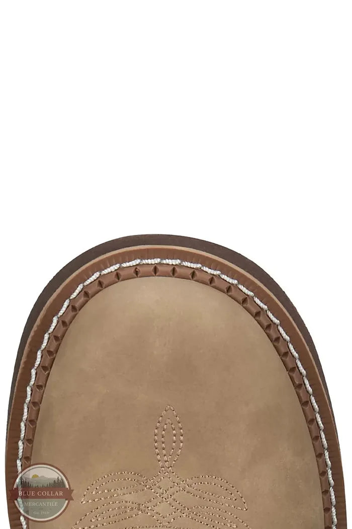 Justin GY9550 Kay 8" Gypsy Round Toe Boot in Honey Tan round toe view
