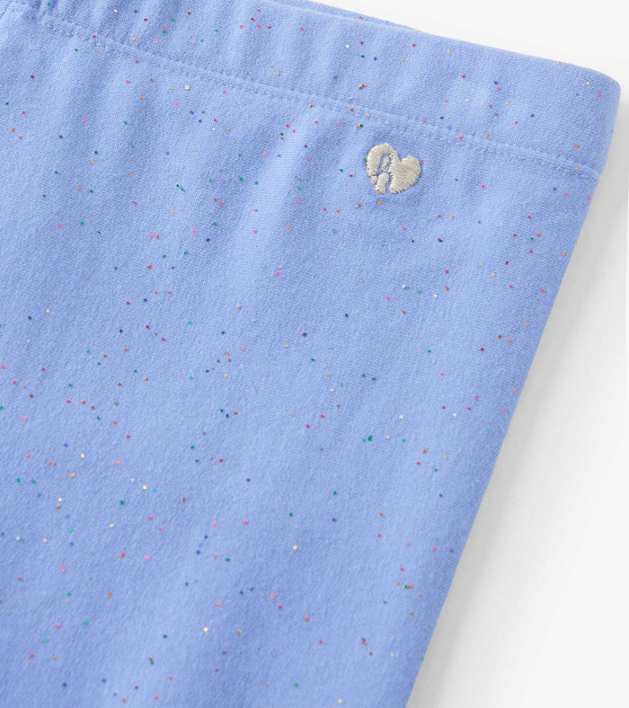Hatley Girls Cornflower Blue Cozy Leggings