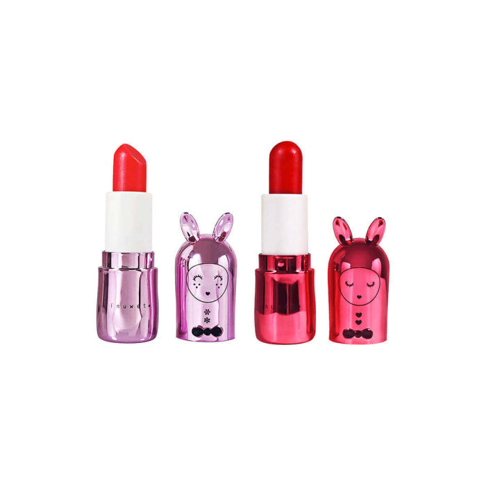 Inuwet Lip Balm Duo - Couture - Raspberry Sorbet/ Candy Apple