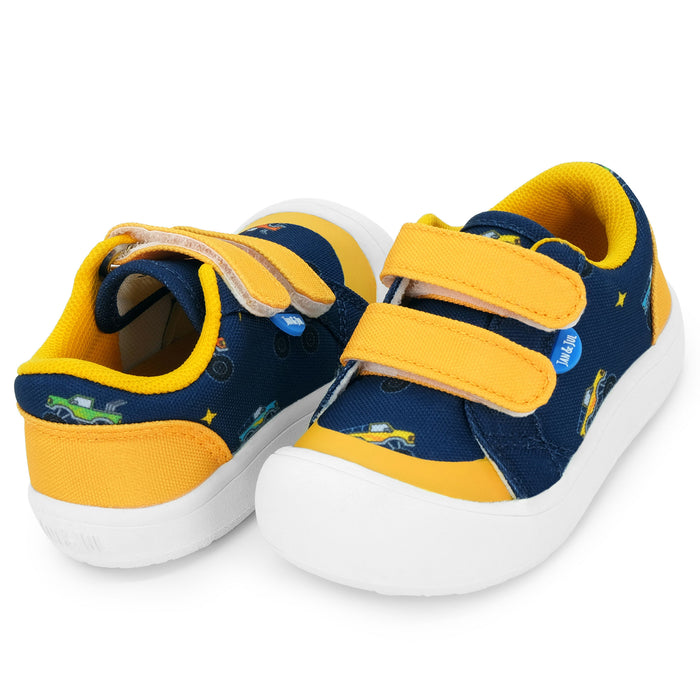 Jan & Jul Mini Canvas Sneakers - Big Trucks