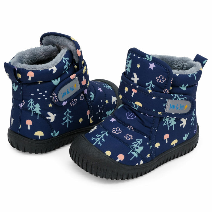 Jan & Jul Toast-Dry Booties - Navy Forest