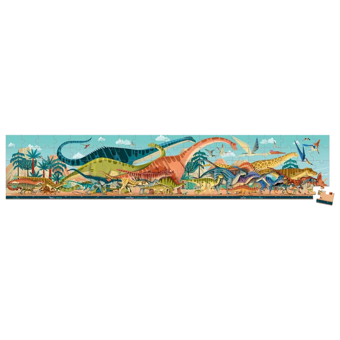 Janod 100pc Puzzle - Panoramic Dino