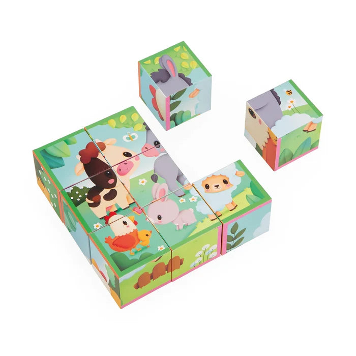 Janod Farm - Farm Themed Blocks