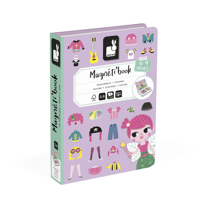 Janod Magneti'Book - Girl Costumes