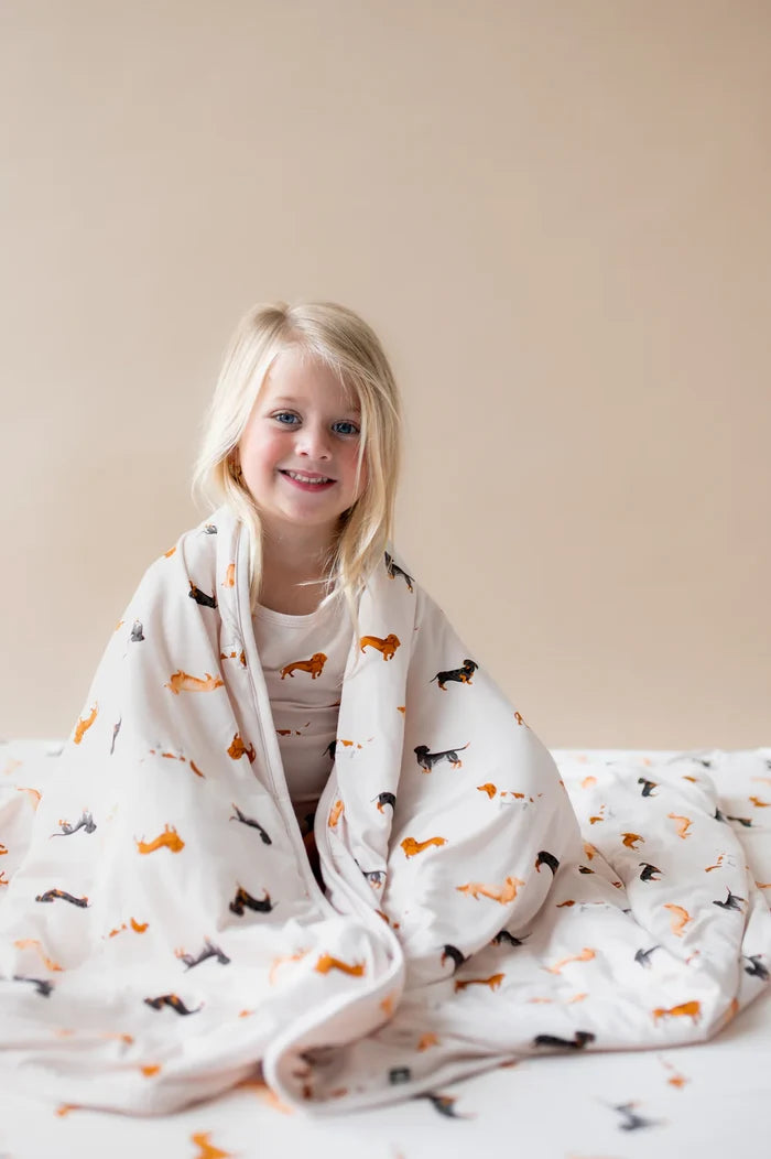 Kyte Baby 1.0 TOG Toddler Blanket - Dachshund