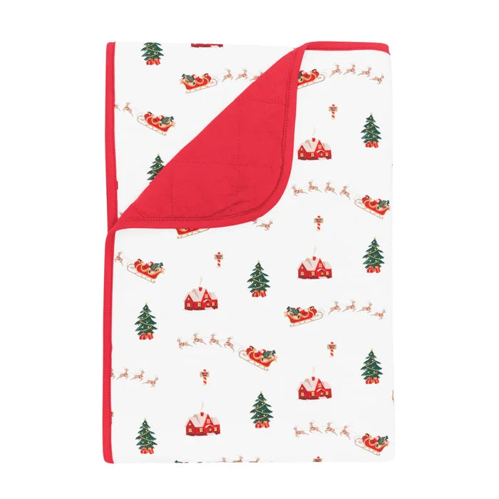 Kyte Baby 1.0 TOG Toddler Blanket - Santa Sleigh