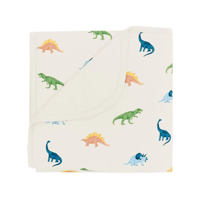 Kyte Baby Baby Blanket - Ecru Roar