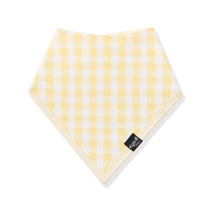 Kyte Baby Bib - Gingham Chamomile