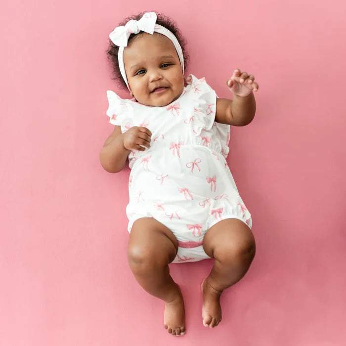 Kyte Baby Bubble Romper - Bow