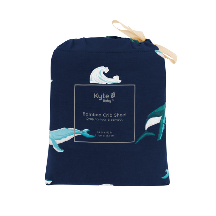 Kyte Baby Crib Sheet - Humpback