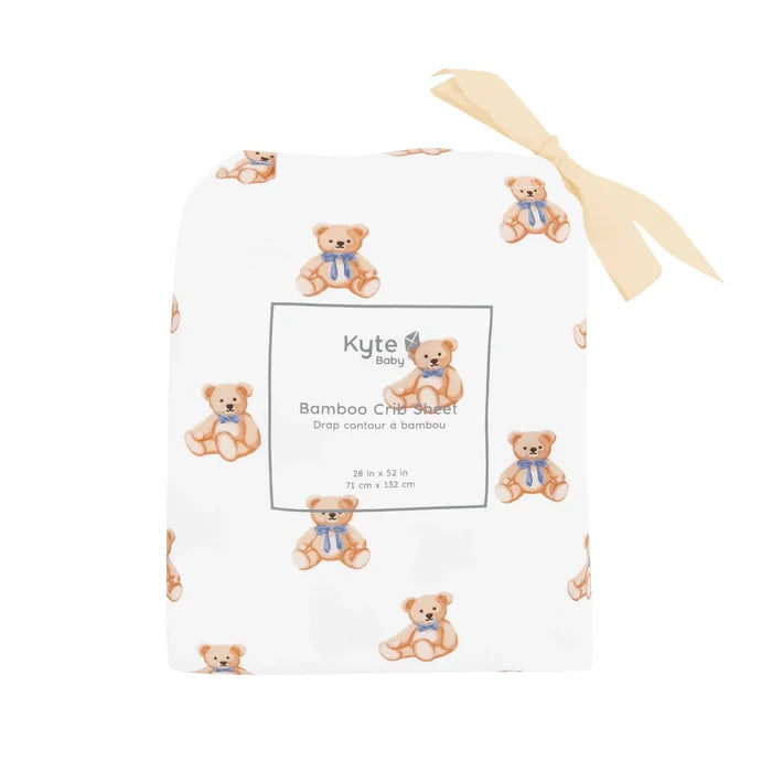 Kyte Baby Crib Sheet - Teddy Bear