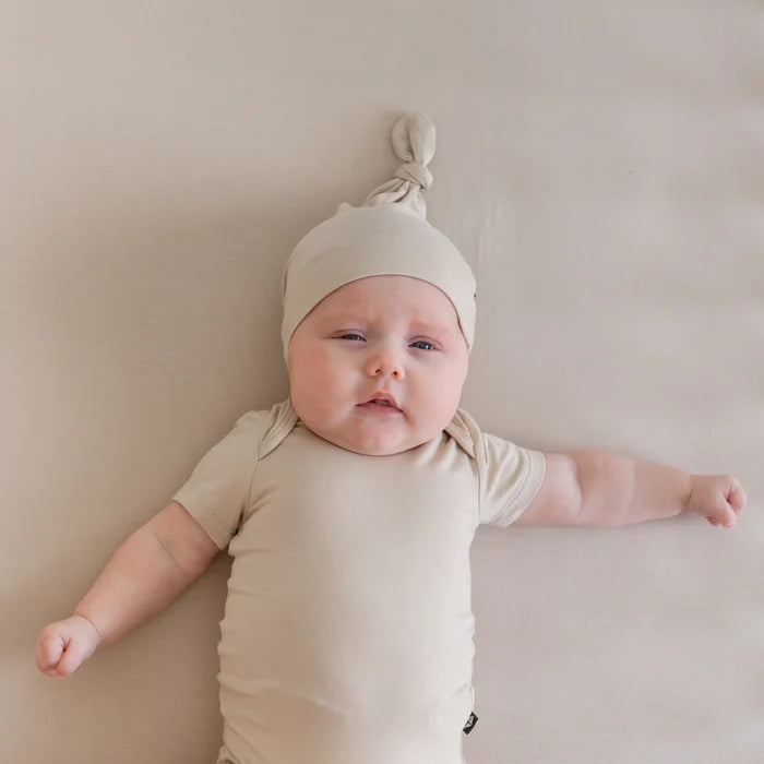 Kyte Baby Knotted Cap - Bisque