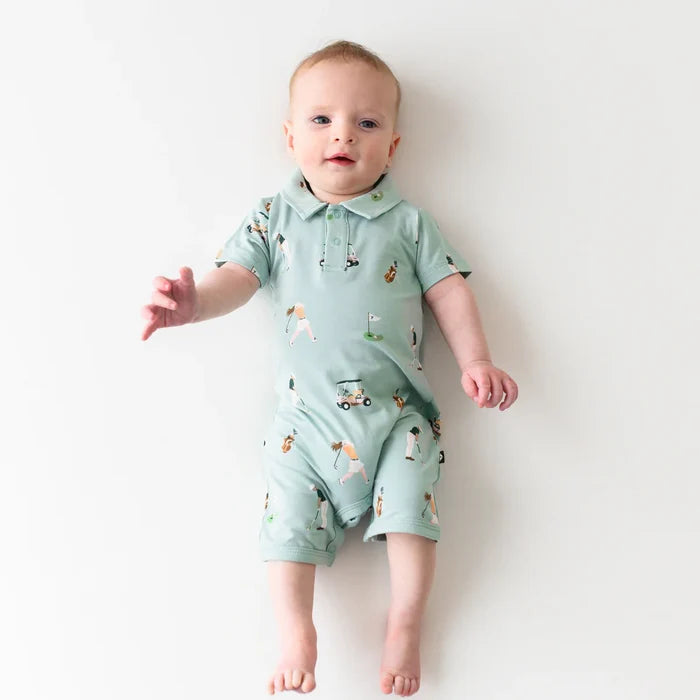 Kyte Baby Polo Shortall - Golf