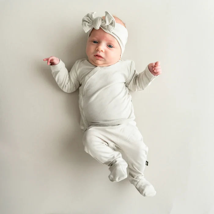 Kyte Baby Take Me Home Set With Bow - Oat