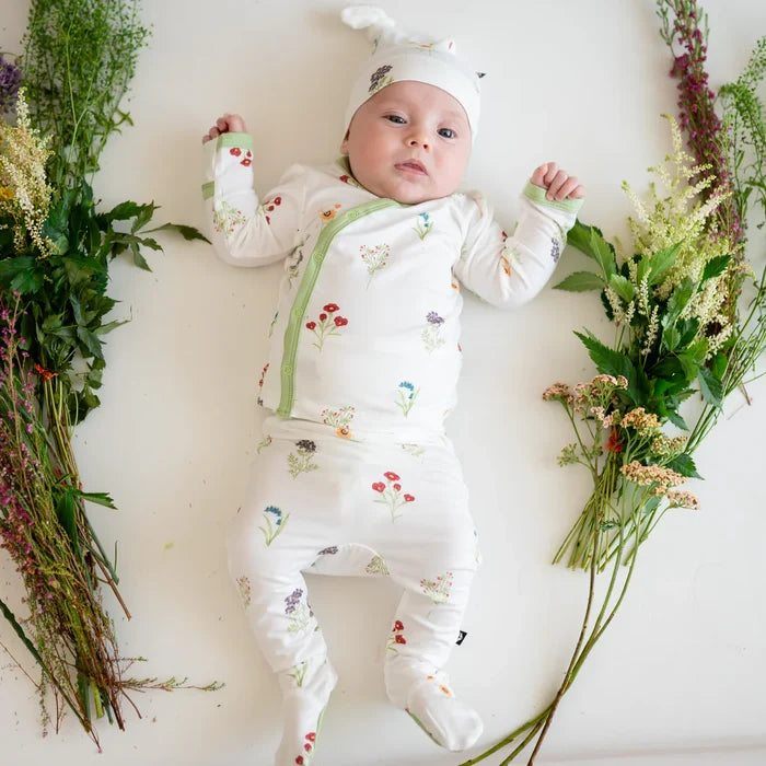 Kyte Baby Take Me Home Set With Cap - Wildflower