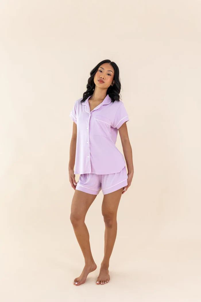 Kyte Baby Women's Short Sleeve Pajama Set - Thistle