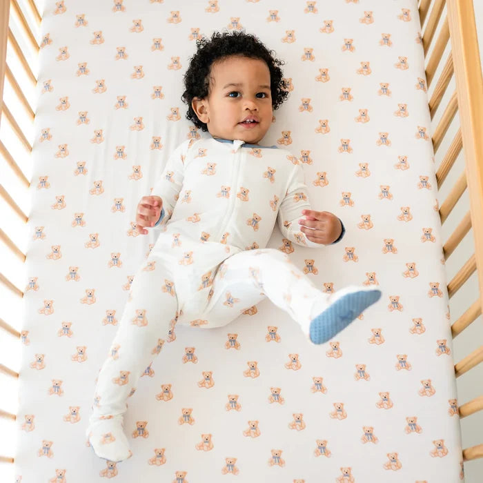 Kyte Baby Zippered Footie - Teddy Bear