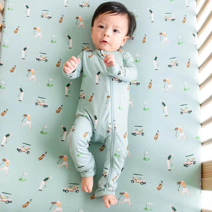 Kyte Baby Zippered Romper - Golf