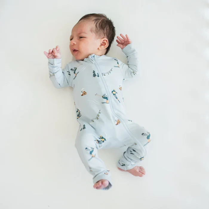 Kyte Baby Zippered Romper - Ski