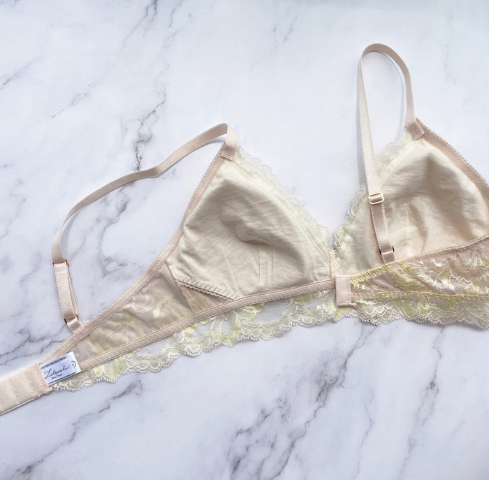 Lily Triangle Bralette | Yellow
