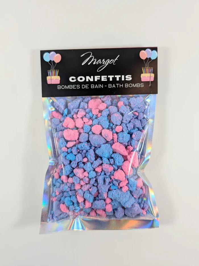 Margot Confetti - Happy Birthday Purple