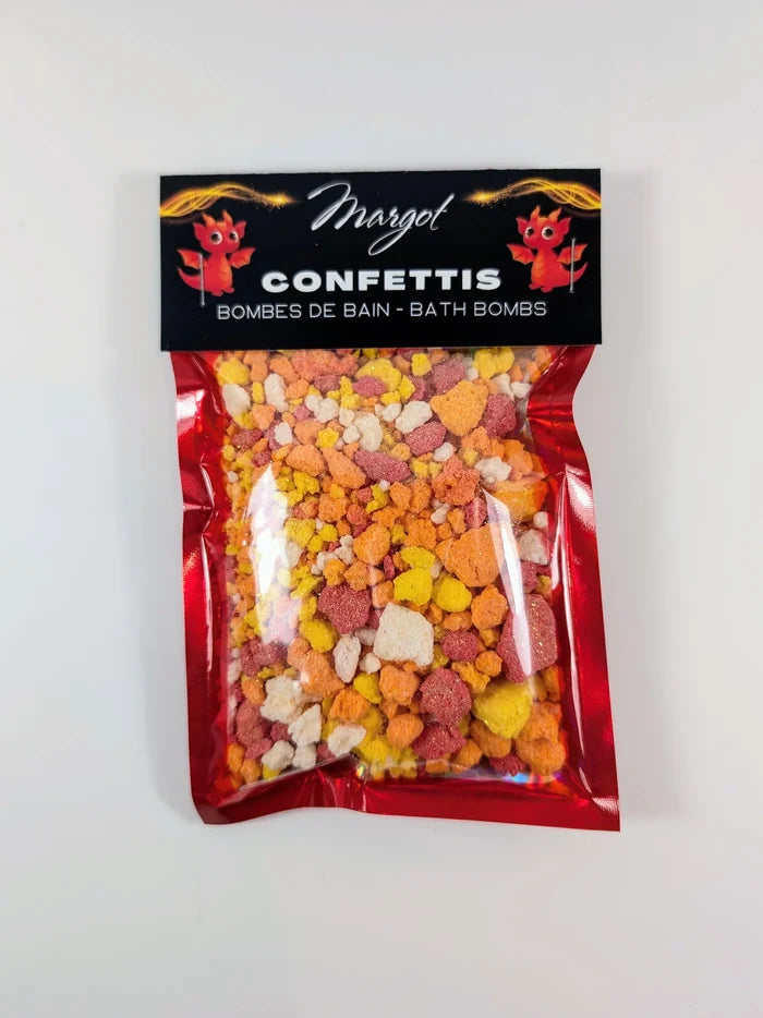 Margot Confetti Bathbombs - Dragon