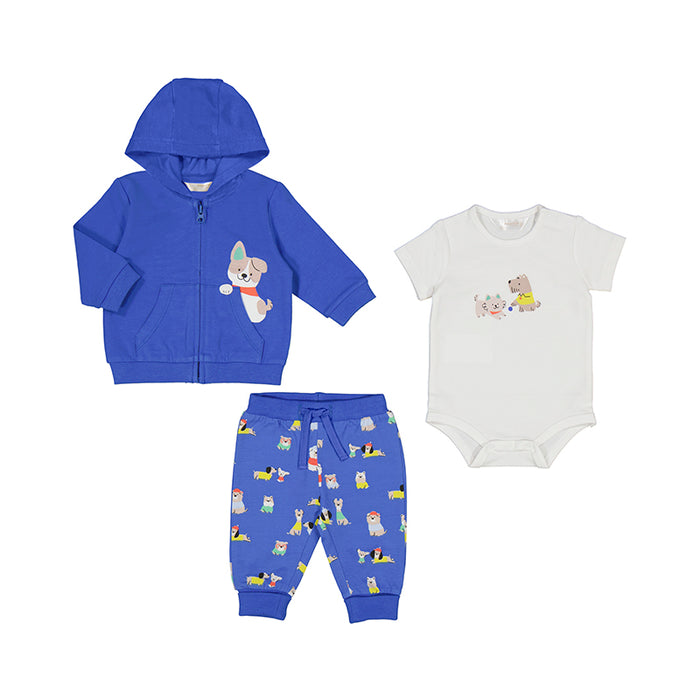 Mayoral 3pc Tracksuit - Klein Blue