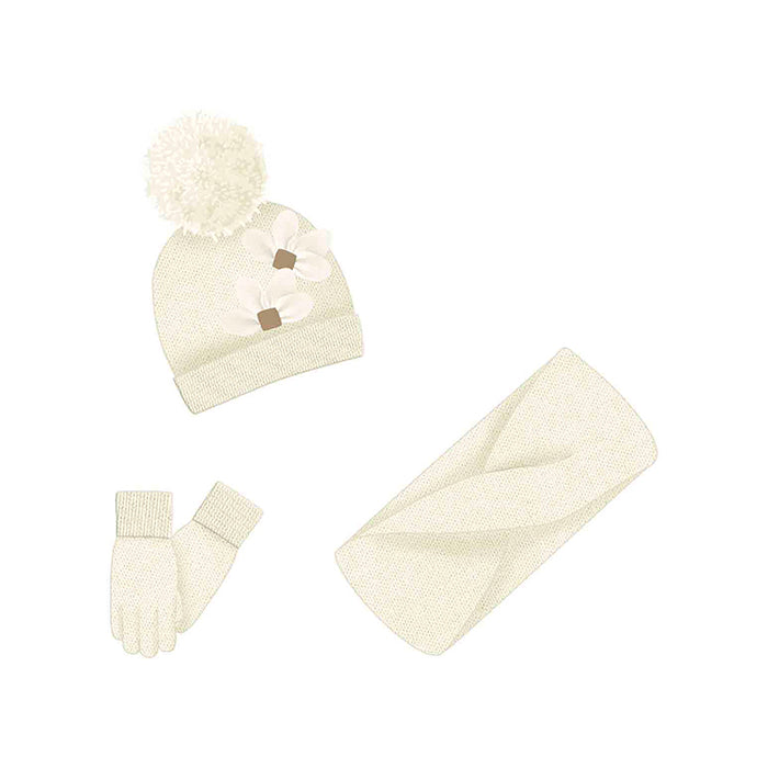 Mayoral 3pc Winter Set - Macchiato Cream