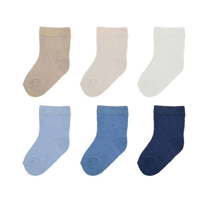 Mayoral 6pck Socks Set - Blue