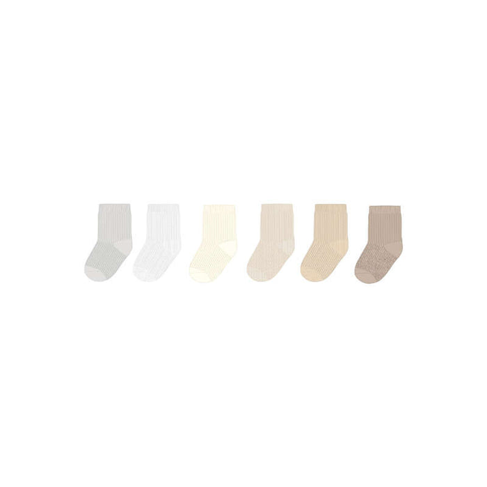 Mayoral 6pck Socks Set - Neutrals